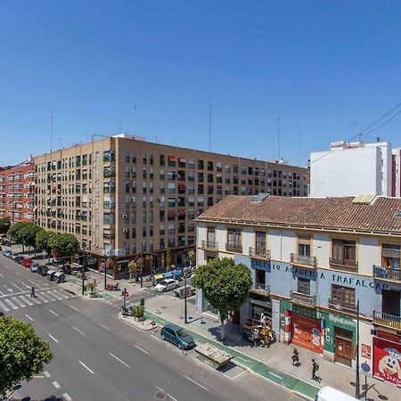 Ferienwohnung Apartup Port Avenue Attic Valencia Exterior foto