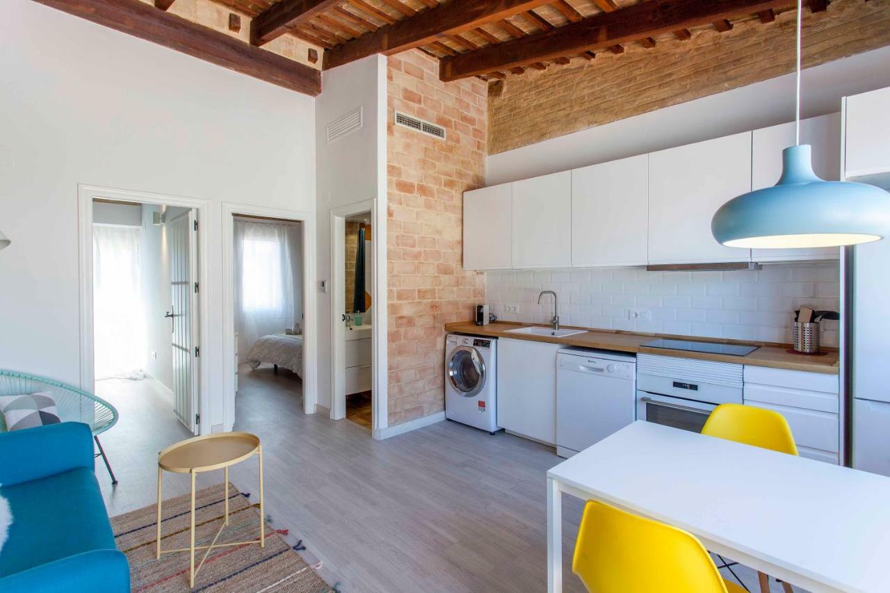 Ferienwohnung Apartup Port Avenue Attic Valencia Exterior foto