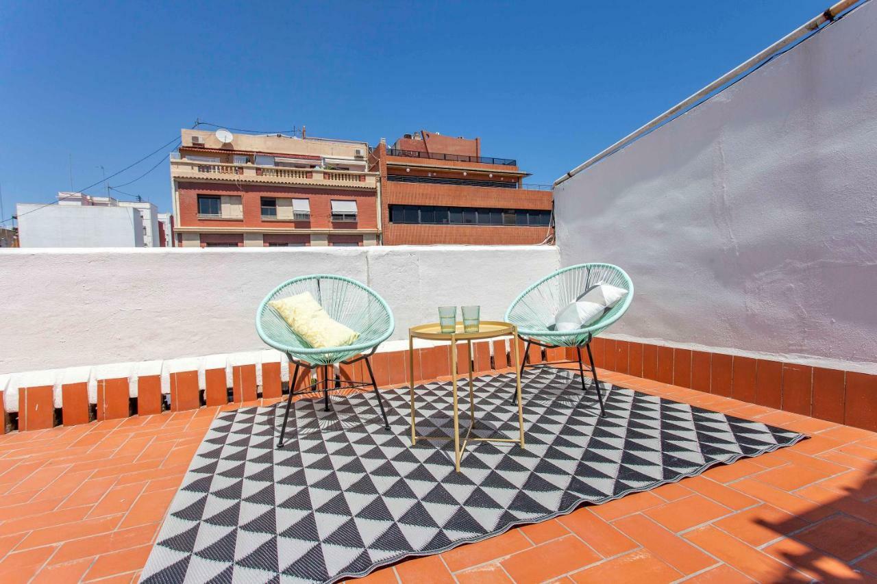 Ferienwohnung Apartup Port Avenue Attic Valencia Exterior foto